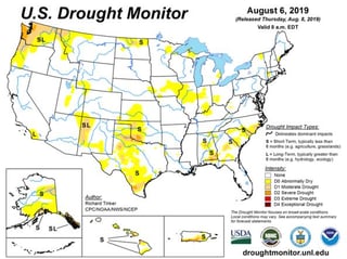 Picture of United States Drought Monitor