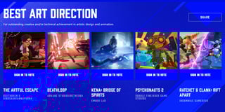 Picture of The Game Award for Best Art Direction