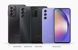 Picture of Samsung Galaxy A series