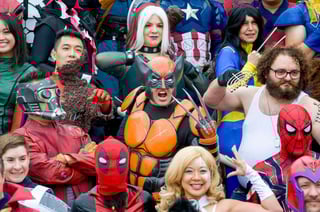 Picture of Comic book convention
