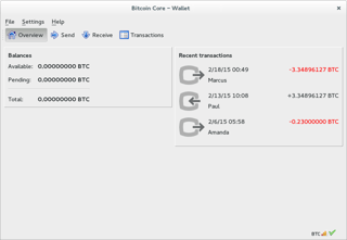 Picture of Bitcoin Core
