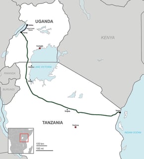 Picture of East African Crude Oil Pipeline