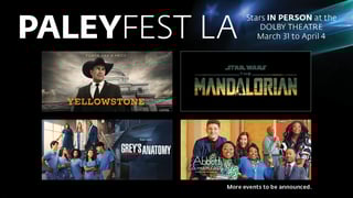 Picture of PaleyFest LA