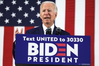 Picture of Joe Biden 2020 presidential campaign