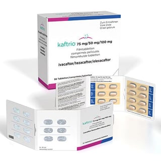 Picture of Elexacaftor/tezacaftor/ivacaftor