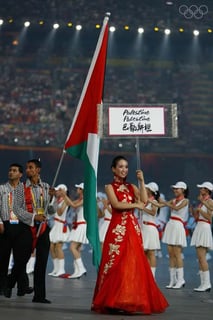 Picture of Palestine at the Olympics
