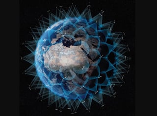 Picture of Satellite internet constellation
