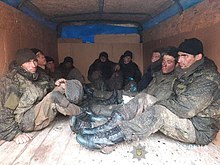 Picture of Treatment of prisoners of war in the Russian invasion of Ukraine