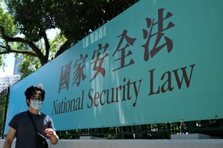 Picture of Hong Kong national security law
