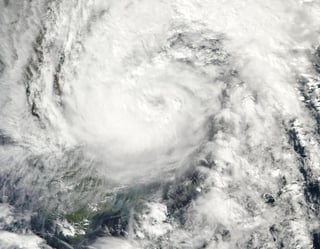 Picture of Cyclone Michaung