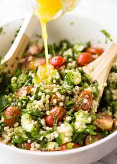 Picture of Israeli couscous salad