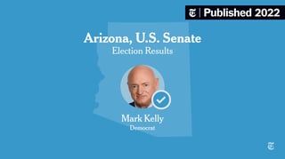 Picture of 2022 United States Senate election in Arizona