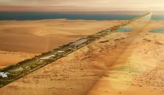 Picture of The Line, Saudi Arabia