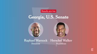 Picture of 2022 United States Senate election in Georgia