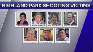 Picture of Highland Park parade shooting