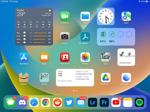 Picture of iPadOS 16