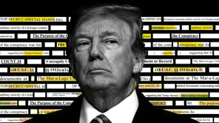Picture of Indictment of Donald Trump