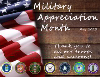 Picture of National Military Appreciation Month