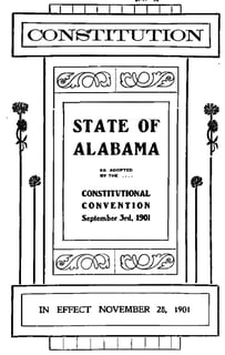 Picture of Constitution of Alabama