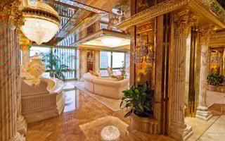 Picture of Trump Tower penthouse of Donald Trump