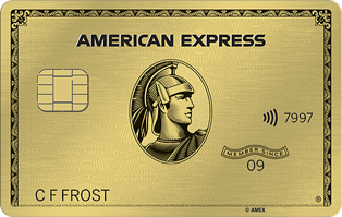 Picture of American Express Gold Card