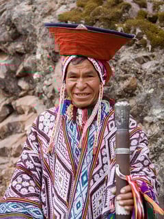 Picture of Quechua people