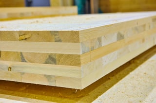 Picture of cross-laminated timber