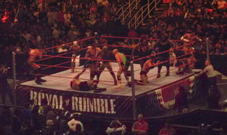 Picture of Royal Rumble match
