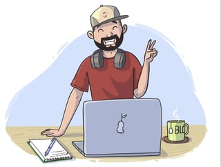 Picture of blogger