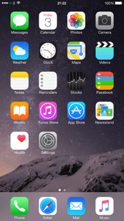 Picture of iOS 8