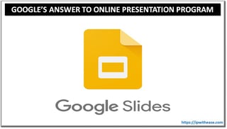 Picture of Google Slides