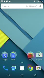 Picture of Android Lollipop