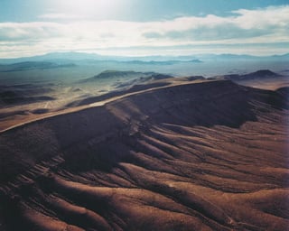 Picture of Yucca Mountain nuclear waste repository