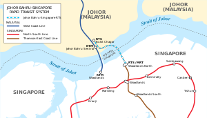 Picture of Johor Bahru–Singapore Rapid Transit System