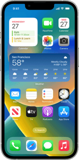 Picture of Home screen