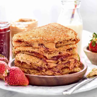 Picture of Peanut butter and jelly sandwich