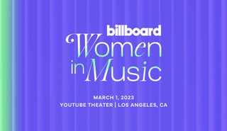 Picture of Billboard Women in Music