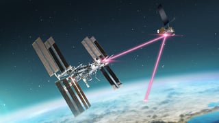 Picture of Laser communication in space