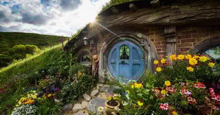 Picture of Hobbiton Movie Set