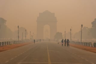 Picture of air quality in Delhi