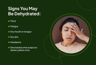 Picture of dehydration