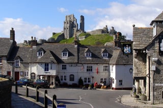 Picture of Corfe Castle