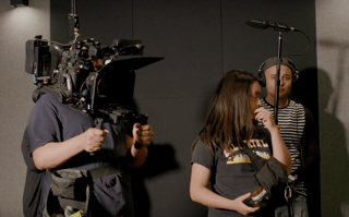 Picture of television film