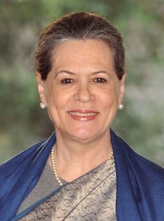 Picture of Sonia Gandhi