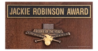Picture of Major League Baseball Rookie of the Year Award