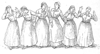Picture of hysteria