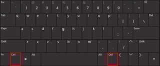 Picture of Control key