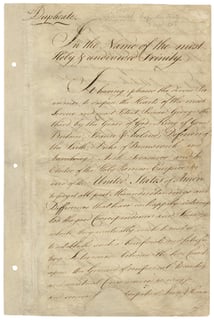 Picture of Treaty of Paris