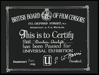 Picture of British Board of Film Classification