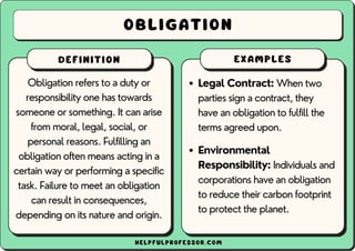 Picture of Obligation